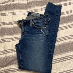 AG Adriano Goldschmied. Size 25R. The Legging Ankle. Super Skinny Ankle.